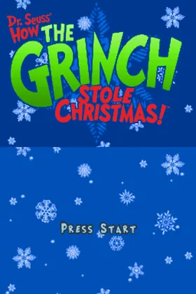 Dr. Seuss - How the Grinch Stole Christmas! (USA) screen shot title